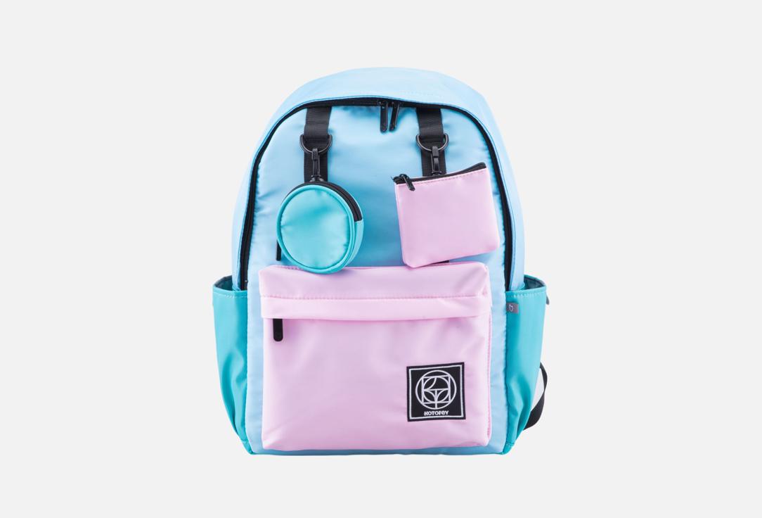 Изображение товара Школьный рюкзак Котофей голубой