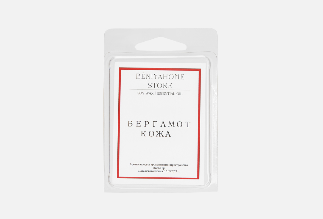 

Саше ароматическое BÉNIYA HOME STORE, Бергамот и кожа 60 г