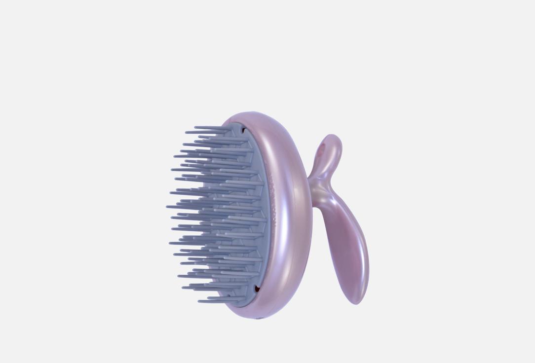 

Массажная щетка для кожи головы VESS, Фиолетовый, Scalpy Shampoo Brush 1 шт