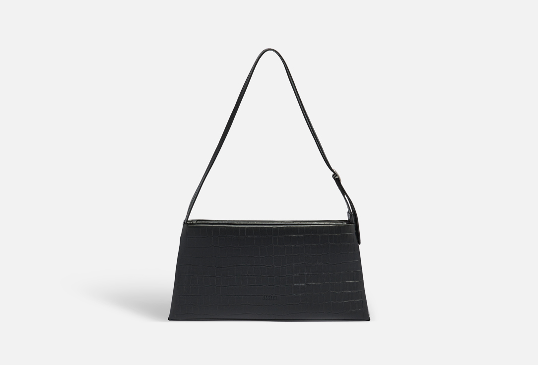 

Кожаная сумка с ручками ASKENT, Черный, DOU