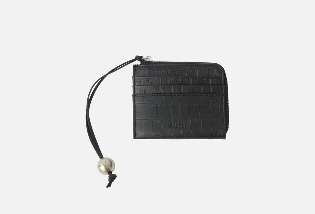 Изображение товара Кожаное портмоне Askent черное