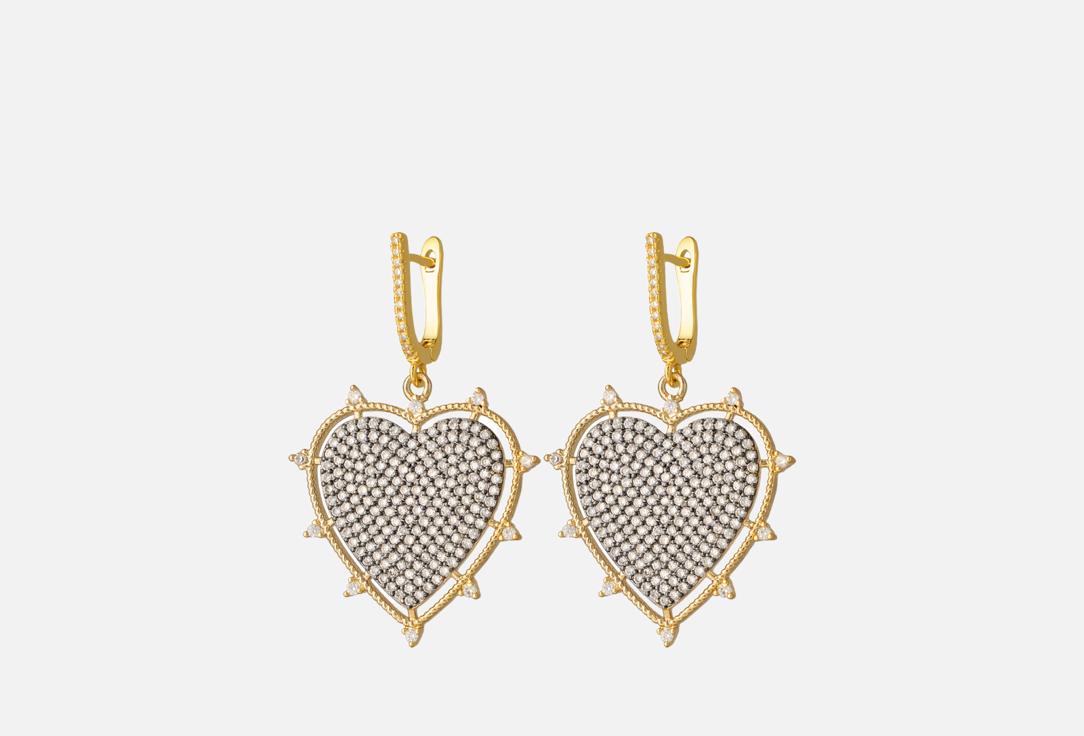 Изображение товара Серьги SAFINA CONCEPT сердце Hrom