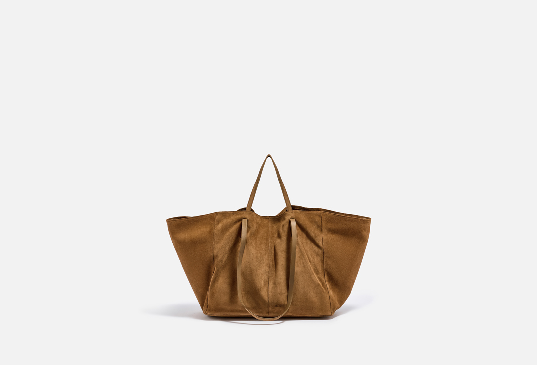 Изображение товара Кожаная сумка-шопер Askent RUMI для женщин натуральная кожа вместительная стильная