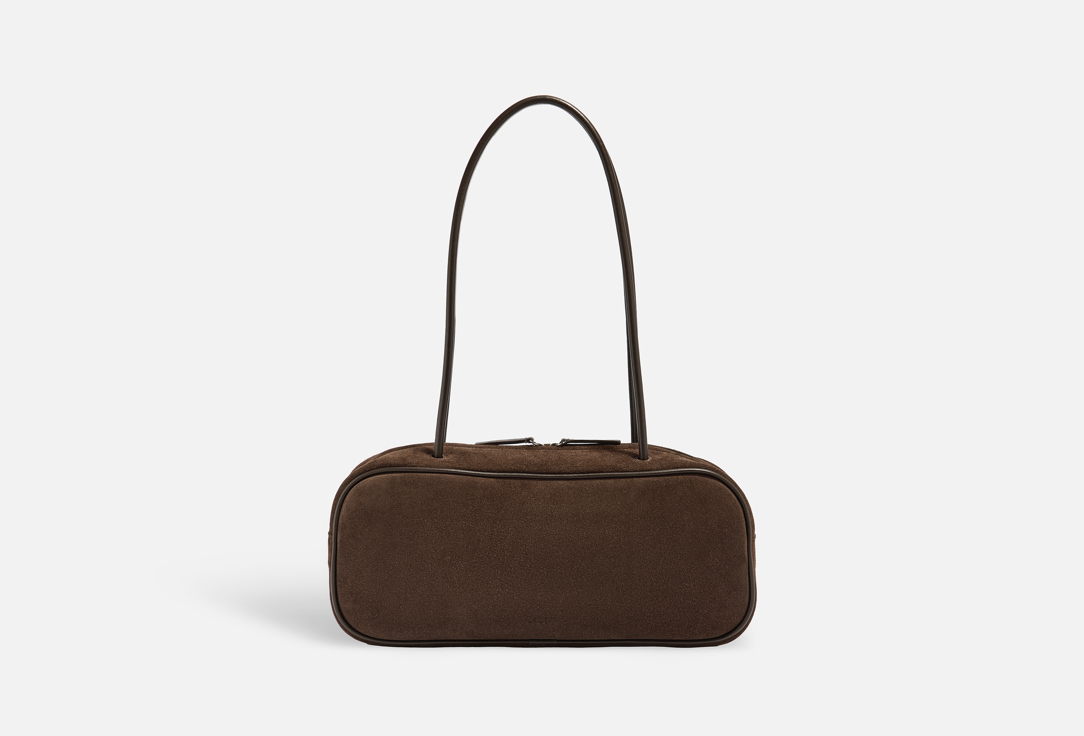 Изображение товара Кожаная сумка-такса Askent BOWLING из велюра с регулируемыми ручками