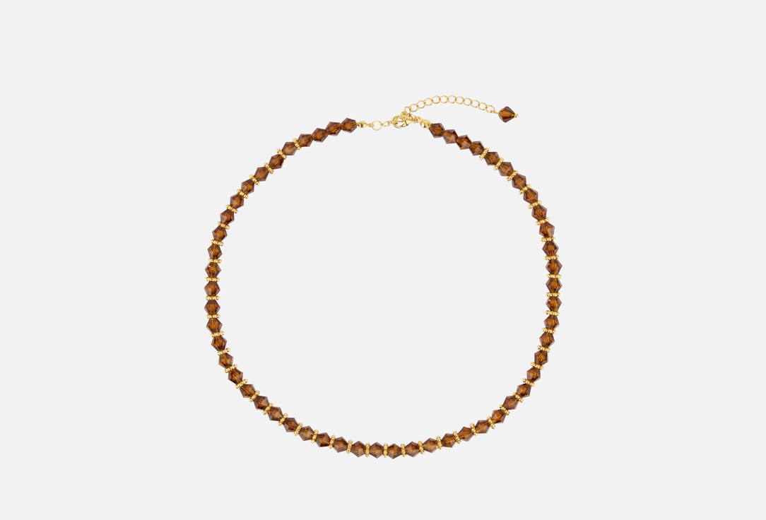 Изображение товара Колье DIANEMUSSON serpenti из граненого стекла и золота Россия