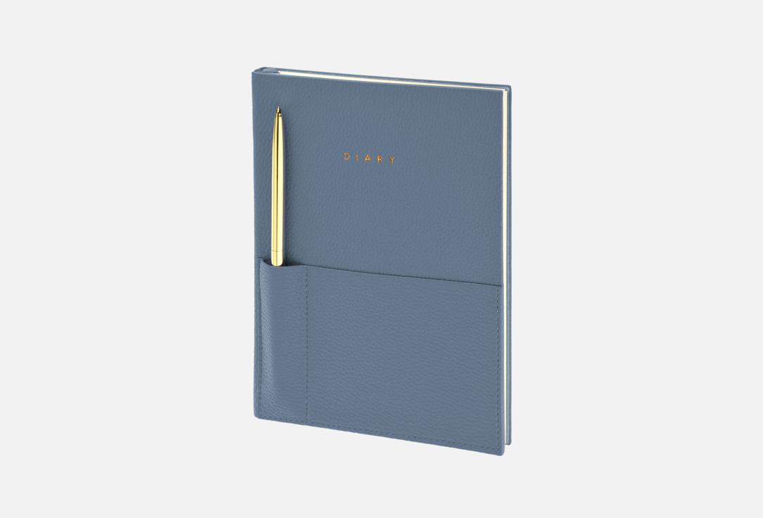 

Ежедневник с ручкой LOREX, ELEGANCE STYLISH COLLECTION серо-голубой 2 шт