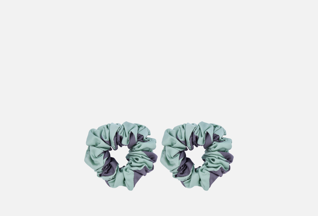 Изображение товара Набор резинок для волос oops_postel Изумрудный и графит