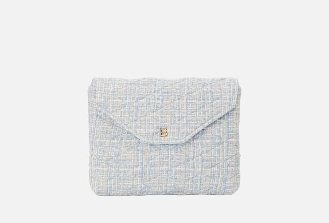 Изображение товара Чехол для ноутбука BUBA голубой алмаз из текстиля, защита от влаги и царапин