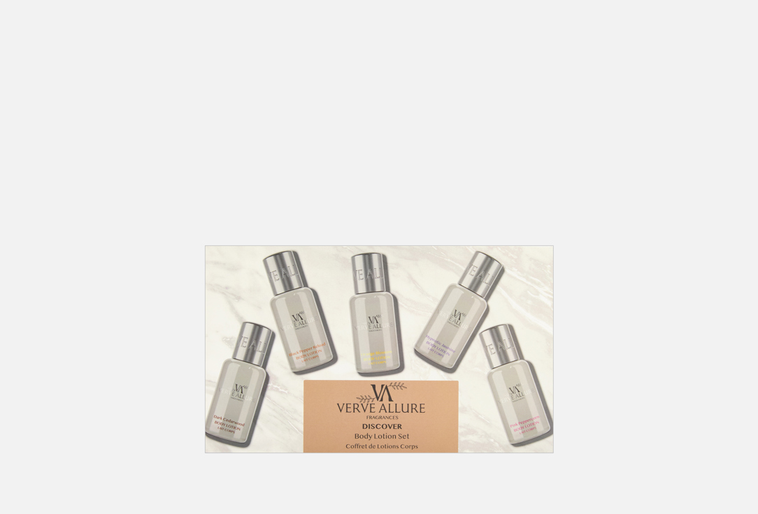 

Подарочный набор лосьонов для тела VERVE ALLURE, Discover set 5 шт
