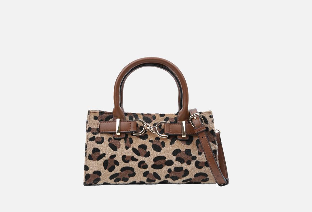 Изображение товара Сумка кросс-боди из эко-кожи FABRETTI леопардовая