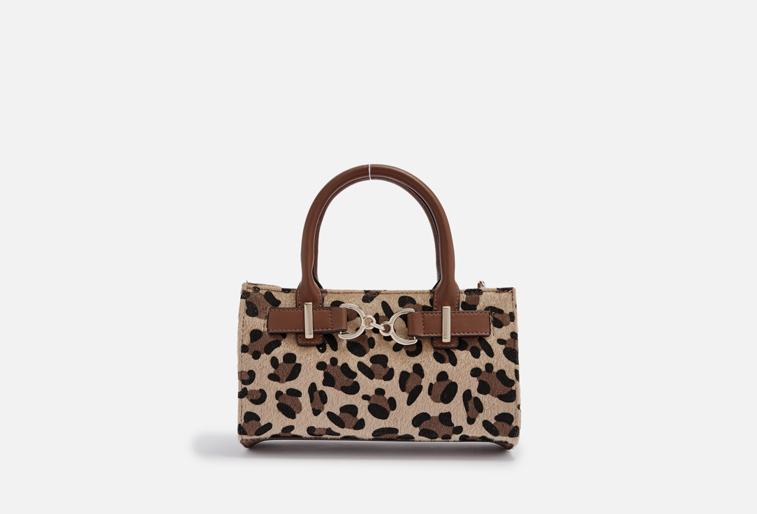 Изображение товара Сумка кросс-боди из эко-кожи fabretti Леопардовая