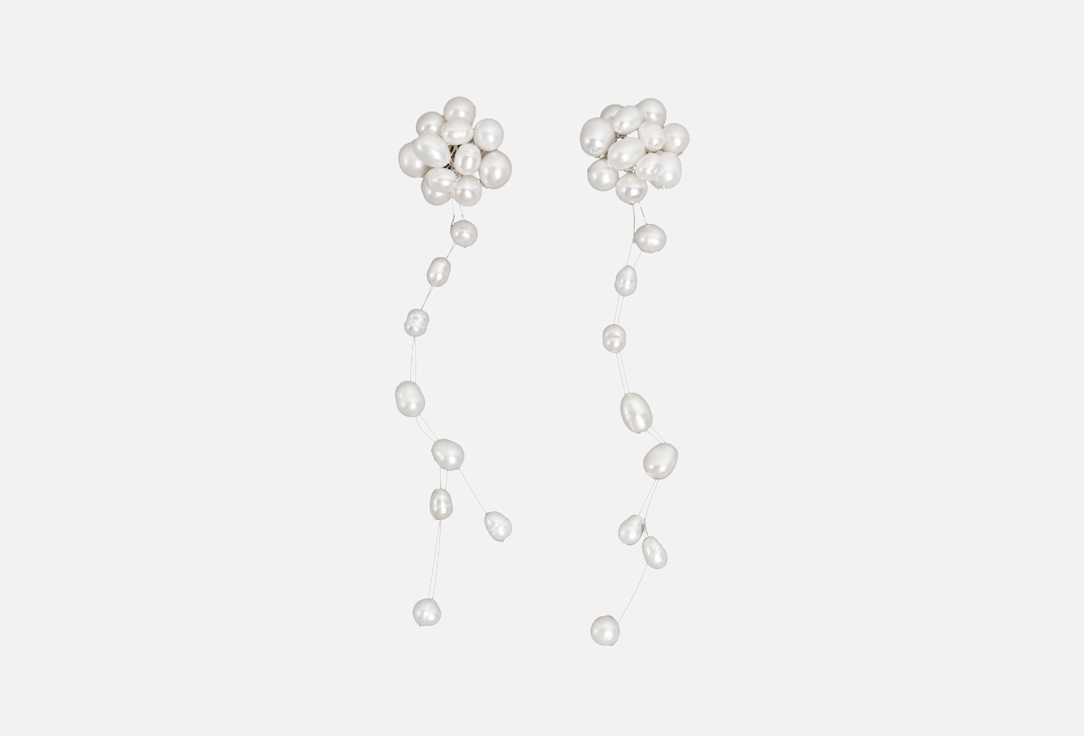 Изображение товара Серьги DreamElephant Келли из натурального жемчуга с латунью, роскошное украшение для женщин