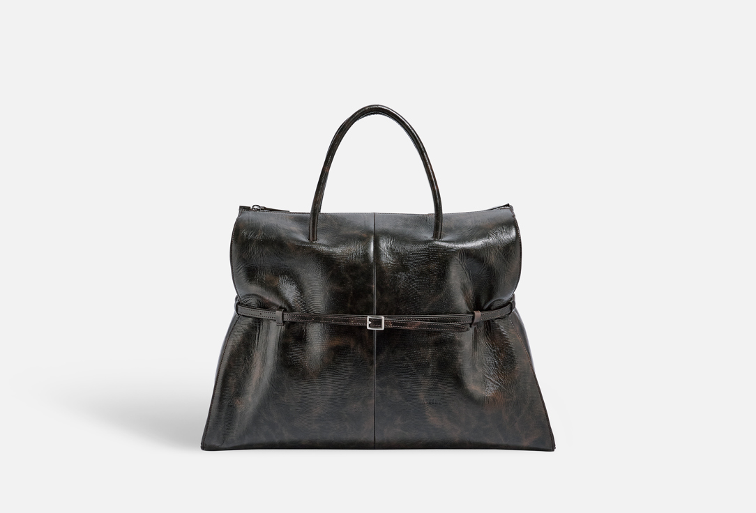 

Кожаная сумка-тоут ASKENT, Черный, CORSETTE SE