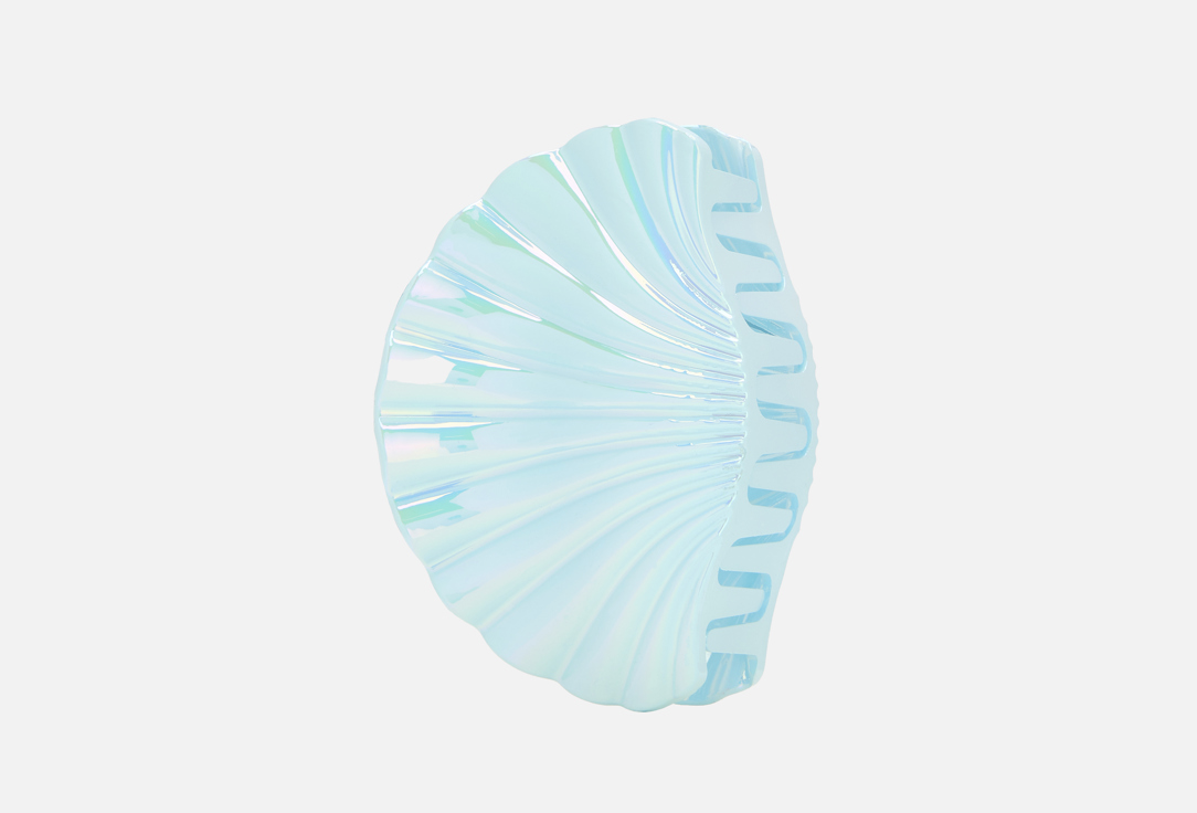 

Краб для волос ART LUX, Голубой, Ракушка 1 шт