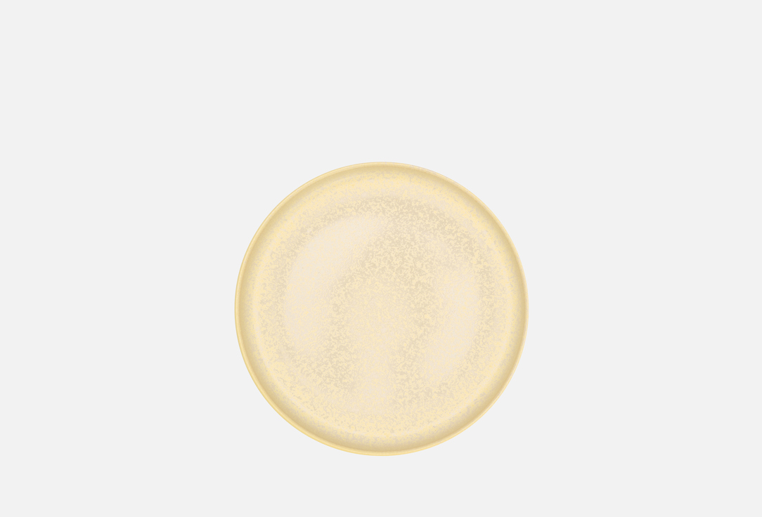 Изображение товара Плоская тарелка Kenai Nara Kiiro LUMA 22 см керамическая для сервировки