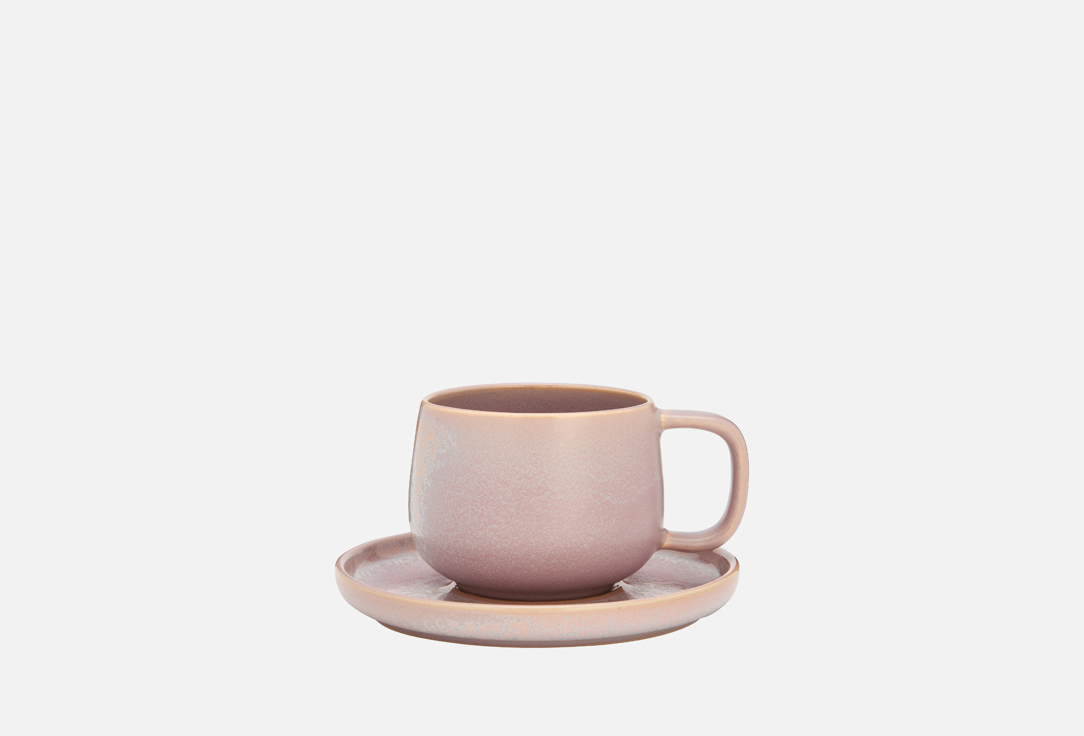 Изображение товара Чайная пара LUMA Kenai Nara Pinku из керамики 225 мл для утренних и вечерних напитков