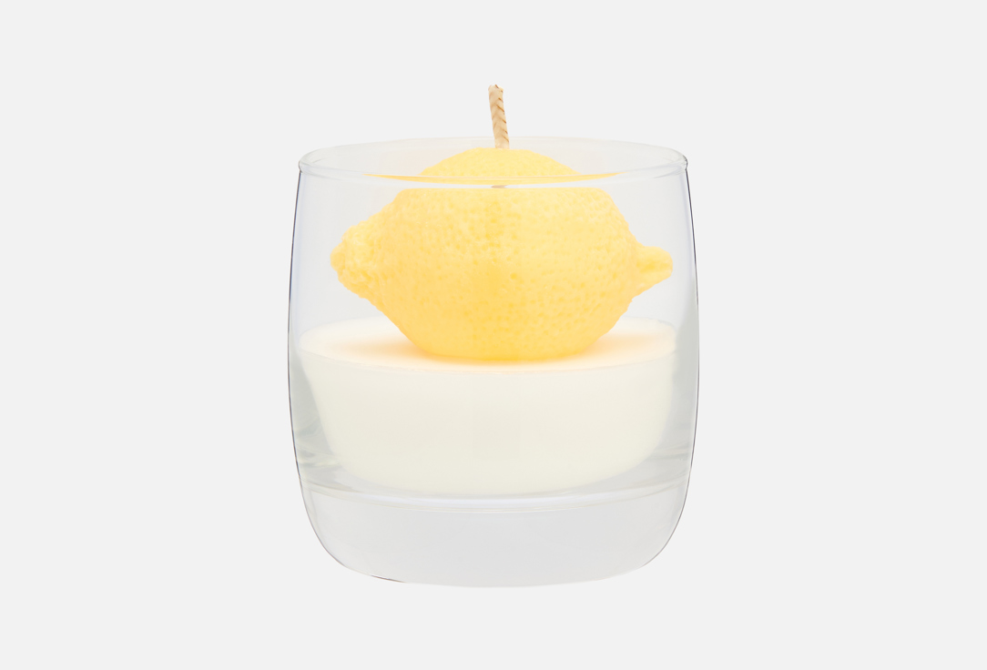 Изображение товара Ароматическая свеча DPLELA JEWELRY Yellow Lemon 360 мл натуральный аромат фруктов