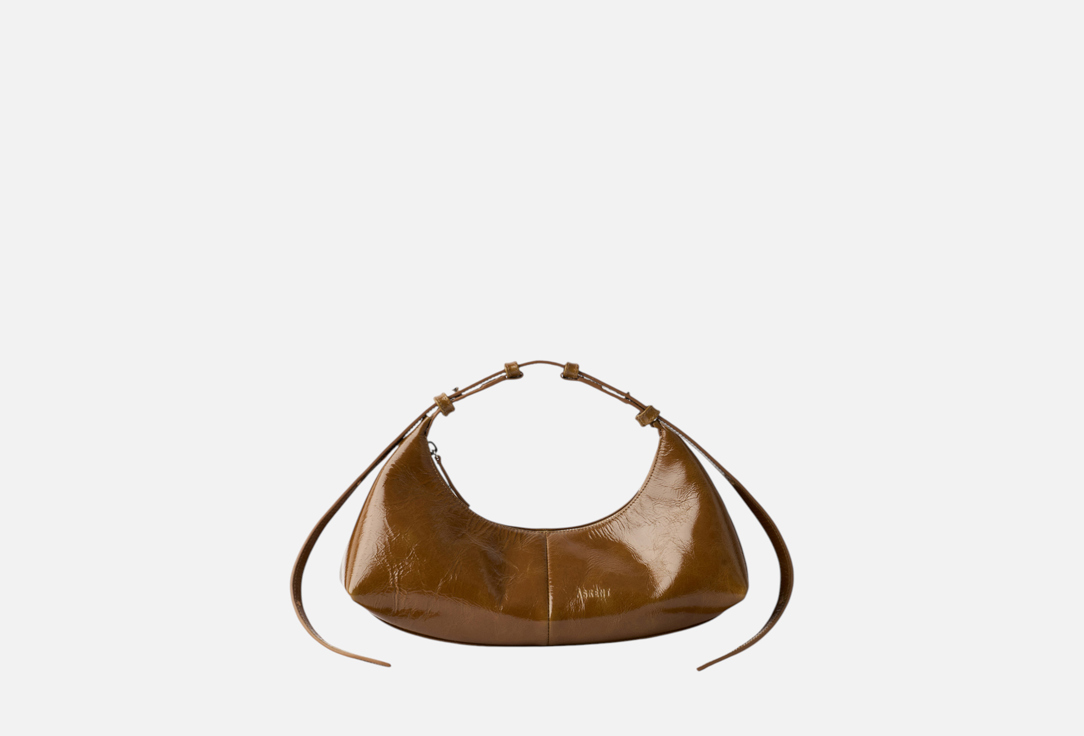 Изображение товара Кожаная сумка-багет Askent CANOE MINI коричневая