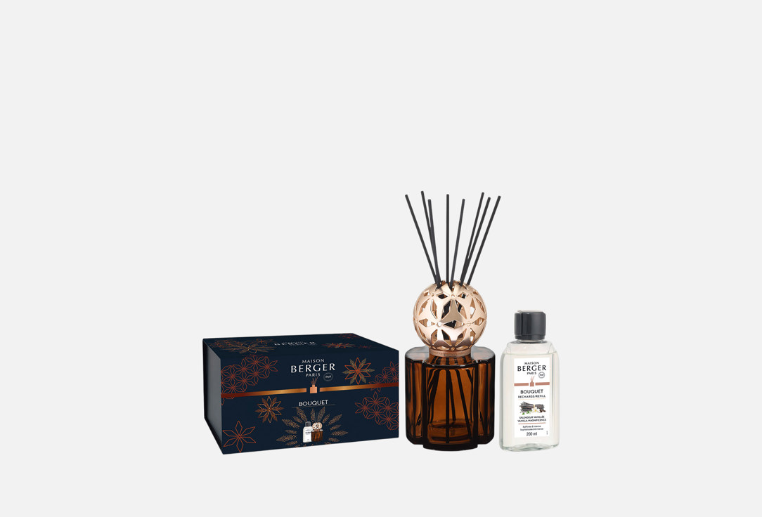

Ароматический диффузор MAISON BERGER PARIS, Chocolate pomelis bouquet & vanilla magnificence 200 мл