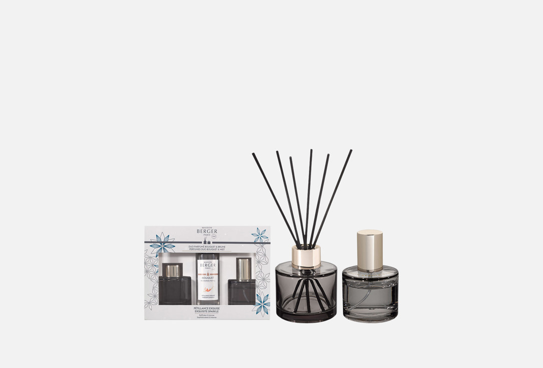 

Набор ароматов для дома MAISON BERGER PARIS, Duo set rosalie & exquisite sparkle 2 шт