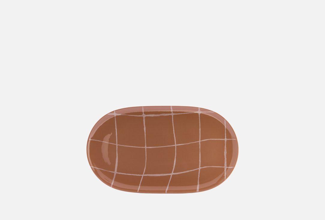 Изображение товара Блюдо сервировочное Serax SIENNA ZUMA, 46х27 см, терракотовый