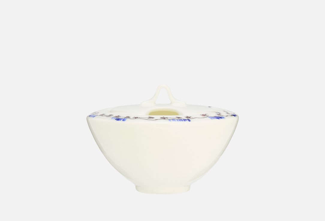 Изображение товара Сахарница из костяного фарфора Serax MIDNIGHT FLOWERS 170 мл синий