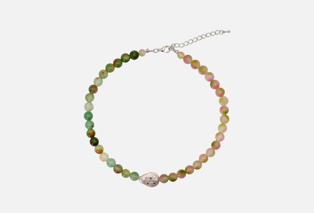 Изображение товара Ожерелье Logvie Розовое к зеленому