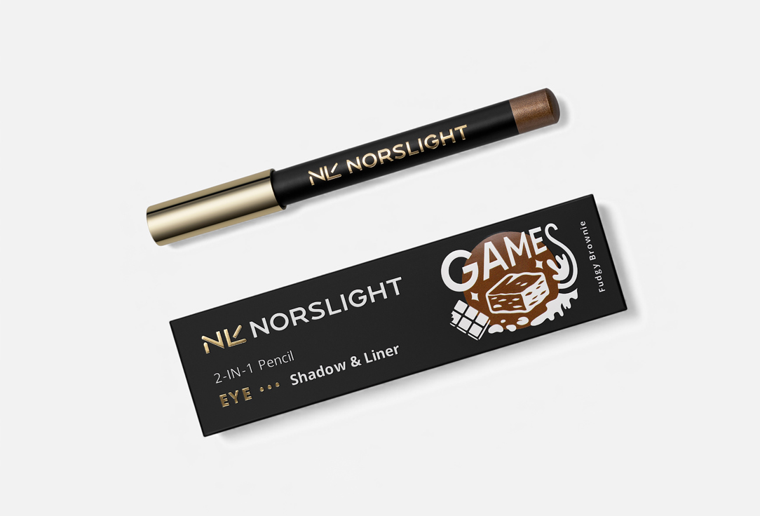 

Тени и подводка для глаз NORSLIGHT, Синий, Eye Shadow & Liner 3 г