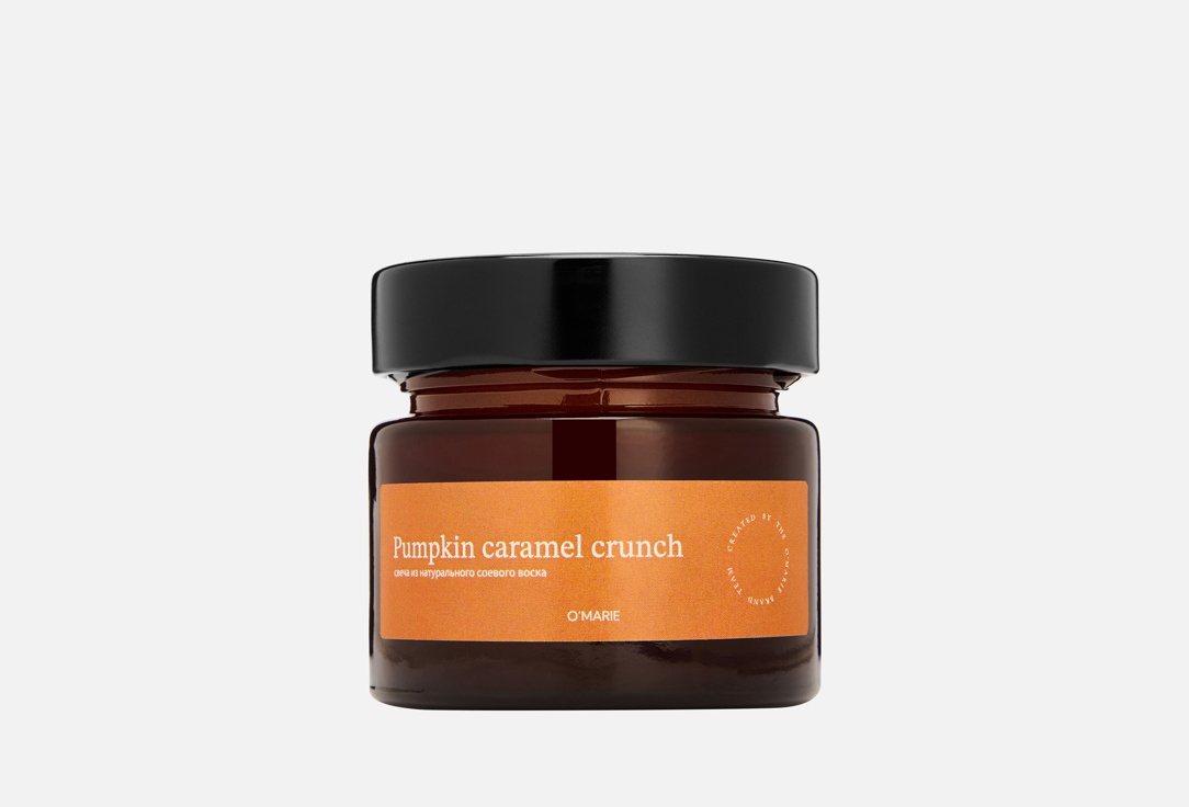 

Ароматическая свеча OMARIE, Pumpkin caramel crunch 100 мл