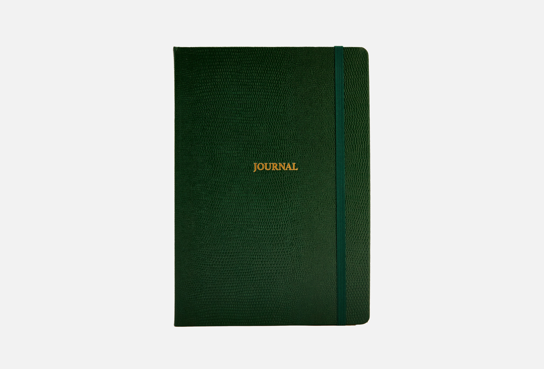 

Ежедневник OMARIE, Lizard Green с золотым срезом 1 шт
