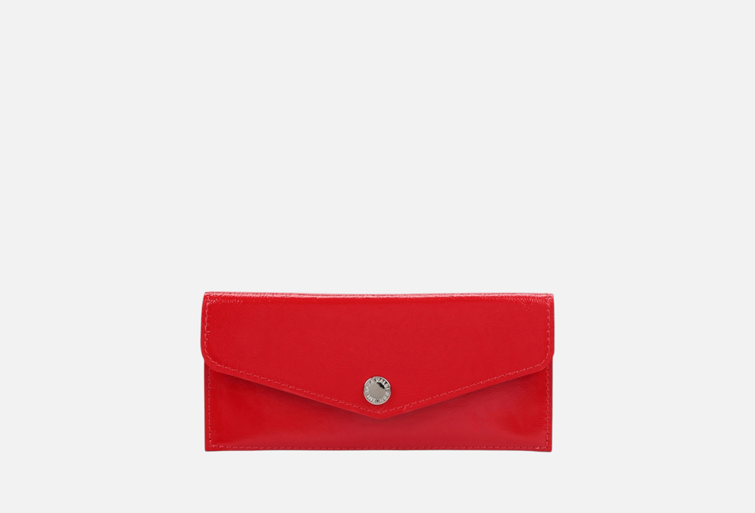 Изображение товара Стильный женский кошелек ASYA MALBERSHTEIN из натуральной кожи алый наплак