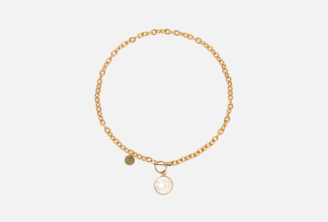 Изображение товара Колье для женщин Настроение женщины Classic с перламутром и золотым покрытием