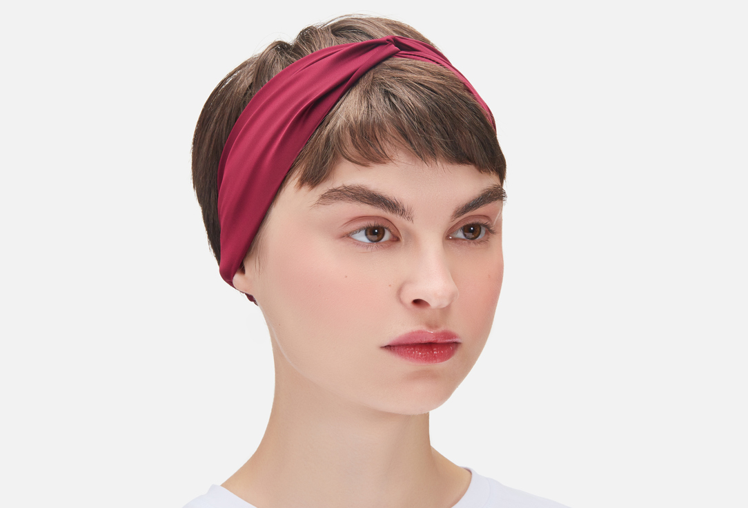Изображение товара Повязка-узел для волос Wear Accessories бордовая