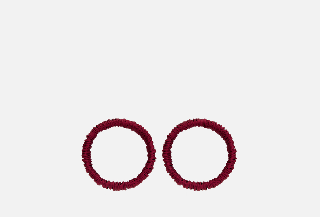 Изображение товара Набор резинок для волос Wear Accessories бордовый