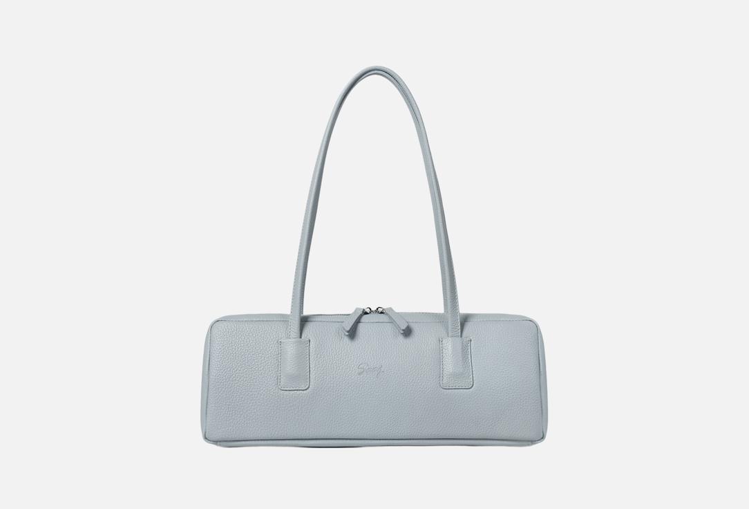 Изображение товара Кожаная сумка-такса SAAJ небесная