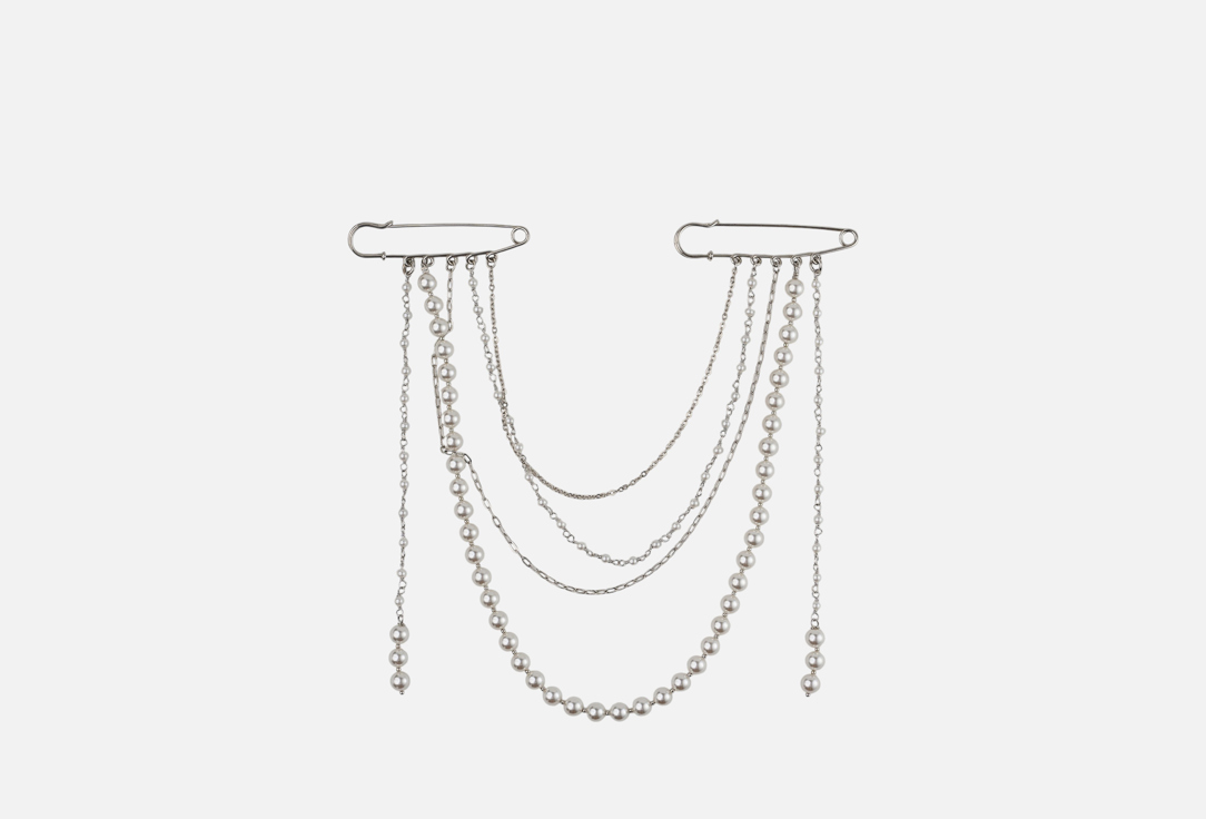 

Брошь 19.STONE, Шатлен из жемчуга 1 шт