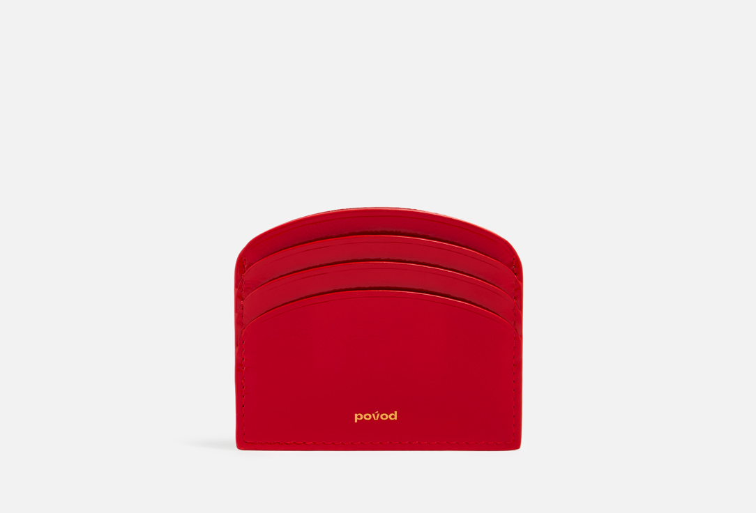 Изображение товара Кожаный кошелек POVOD Russian Red для женщин