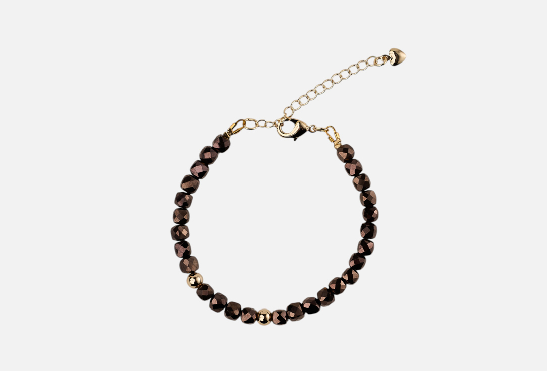 Изображение товара Браслет 19.stone из шоколадного гематита