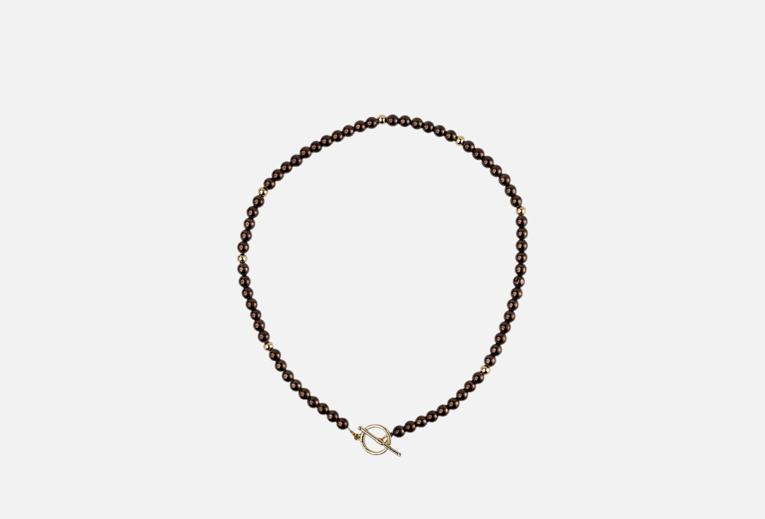 Изображение товара Колье 19.stone из шоколадного гематита