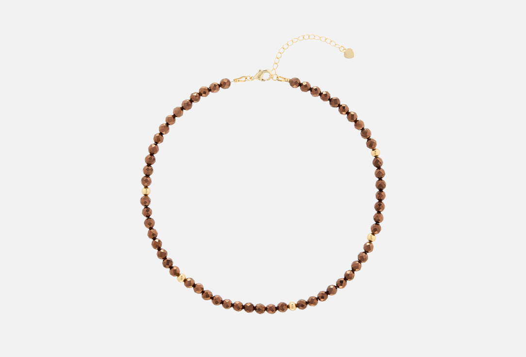 

Колье 19.STONE, Из коричневого гематита 1 шт