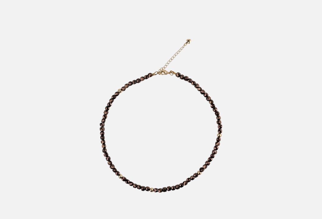 Изображение товара Колье 19.stone из коричневого гематита