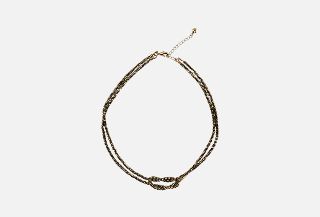 Изображение товара Колье 19.stone Бесконечность из гематита