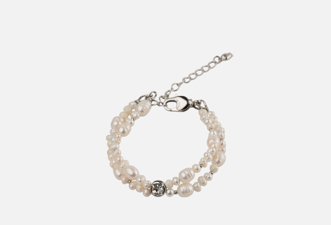 Изображение товара Браслет 19.stone двойной из разного жемчуга для женщин