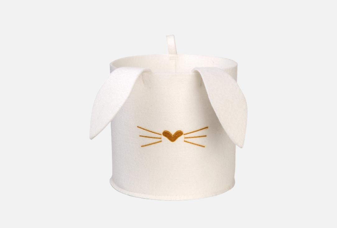 Изображение товара Органайзер для хранения EVA funny белый заяц 24х24х22 см