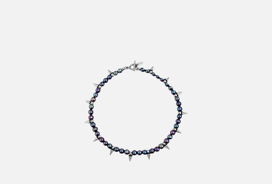 Изображение товара Чокер Ресурс из темного жемчуга с шипами для женщин