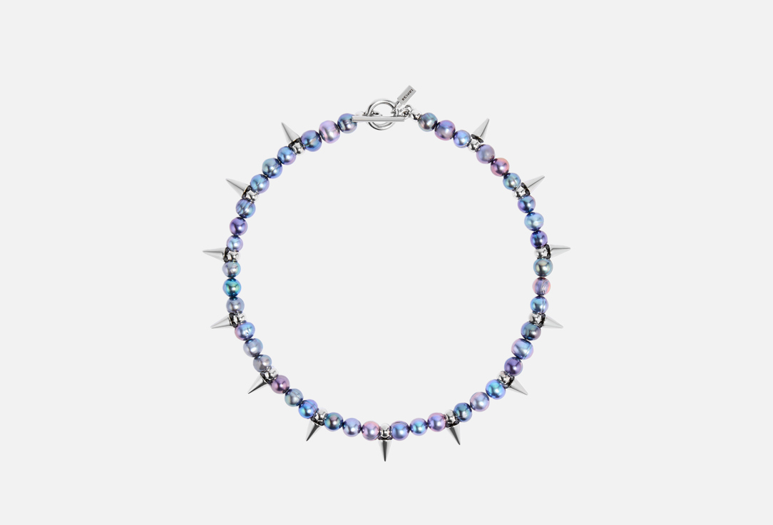 Изображение товара Чокер Ресурс из темного жемчуга с шипами