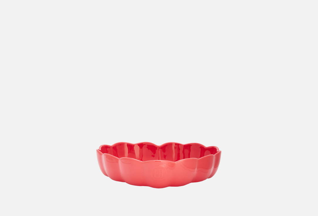 Изображение товара Керамическая форма для выпечки в форме сердца EMILE HENRY 26,5 см розовая