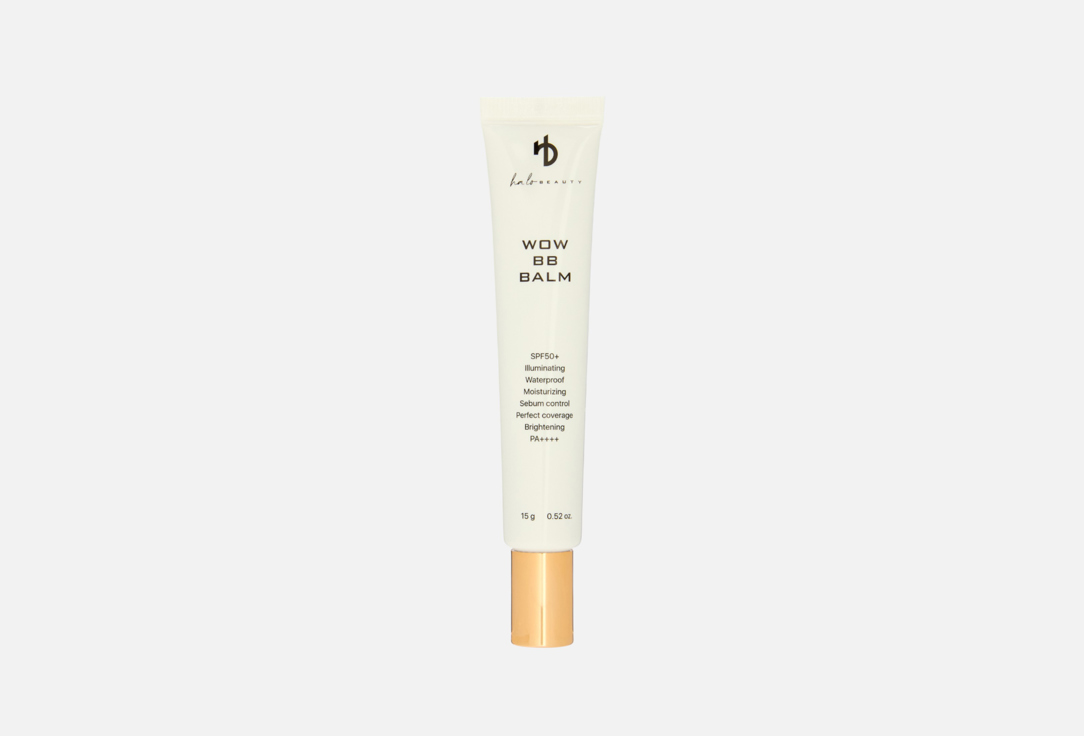 

BB крем для лица SPF 50 HA LO BEAUTY, Бежевый, WOW BB Balm 15 г