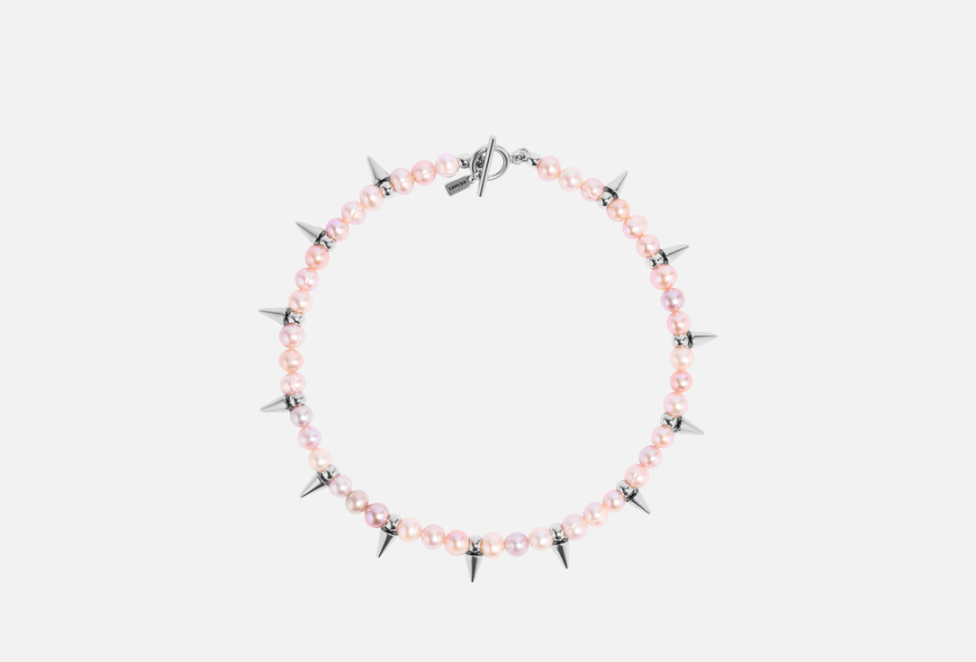 

Чокер РЕСУРС, Из розового жемчуга с шипами 1 шт