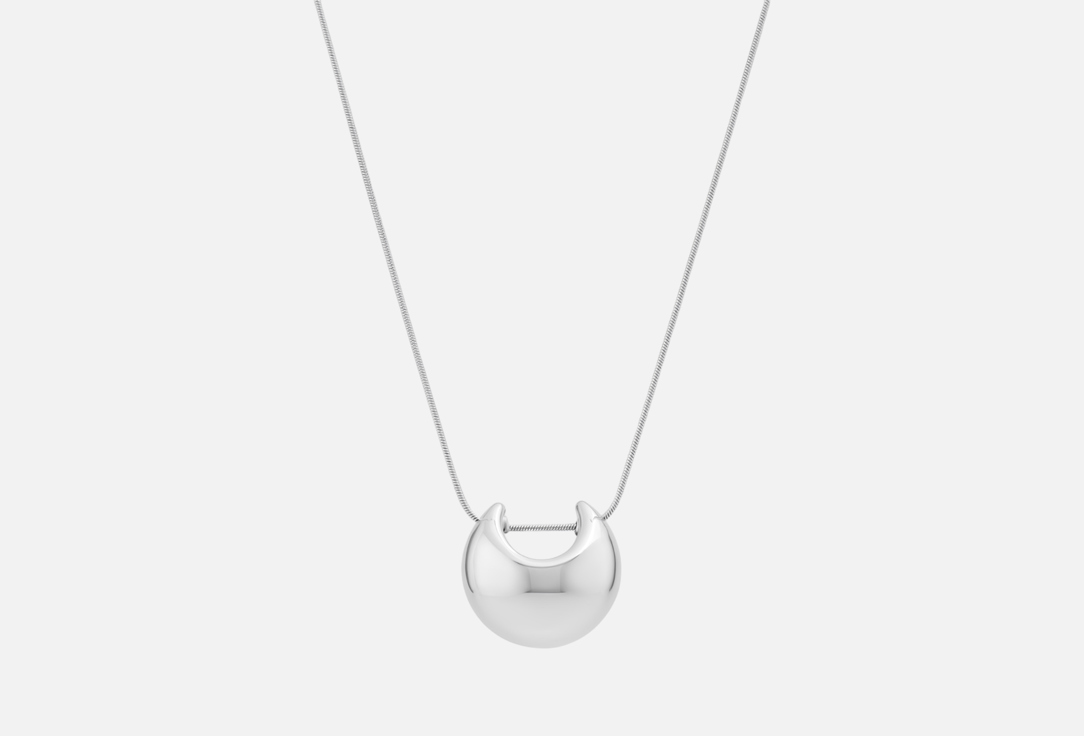 Изображение товара Колье Бюро 13 Horseshoe silver из бижутерного сплава регулируемое для женщин